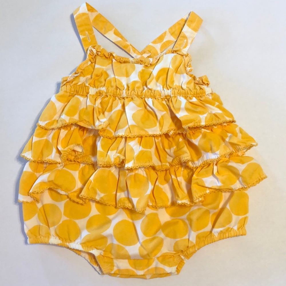 Orange Ruffle Bubble